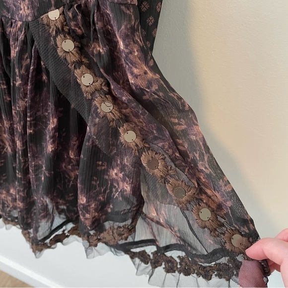 Free People Elsie Midnight Garden Dress - Picture 6 of 12